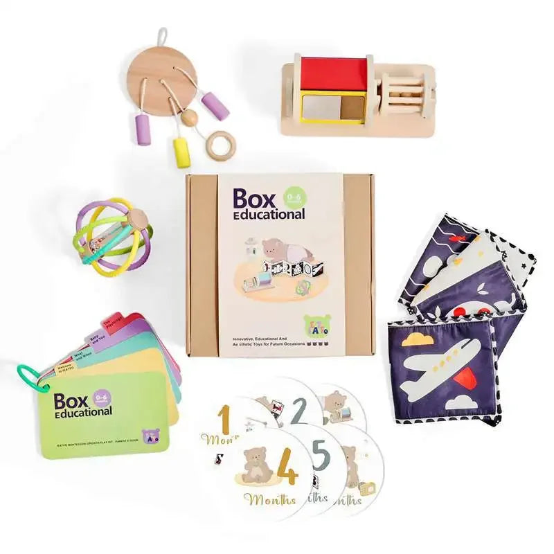 Learn & Play Kit - The Discover Box (0–6 Months)