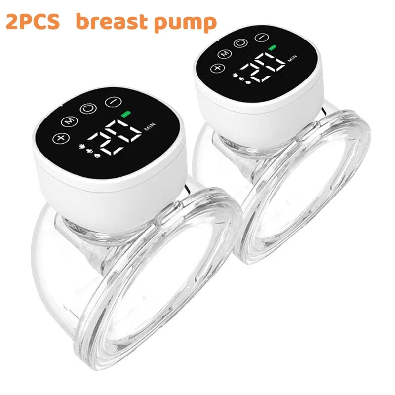 Wearable Electric Breast Pump – Hands-Free Portable Milk Collector