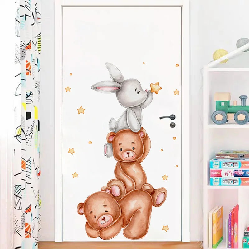 Nursery Wall Stickers Removable Vinyl Decals - Bunny