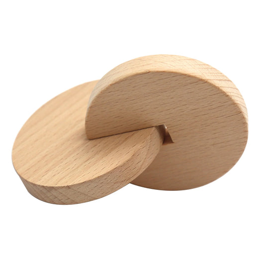 Montessori Wooden Interlocking Discs