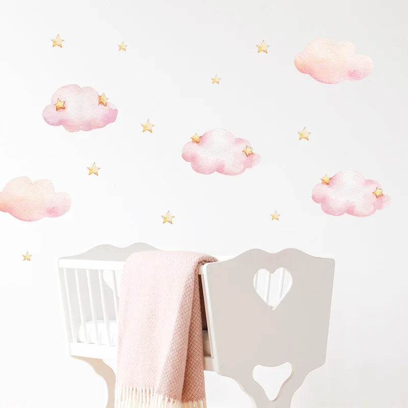 Cloud Kids Room Wall Sticker Wall Decals for Baby Room Nursery