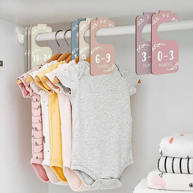Baby Closet Dividers (Newborn to 24 Months) - 8 Pieces