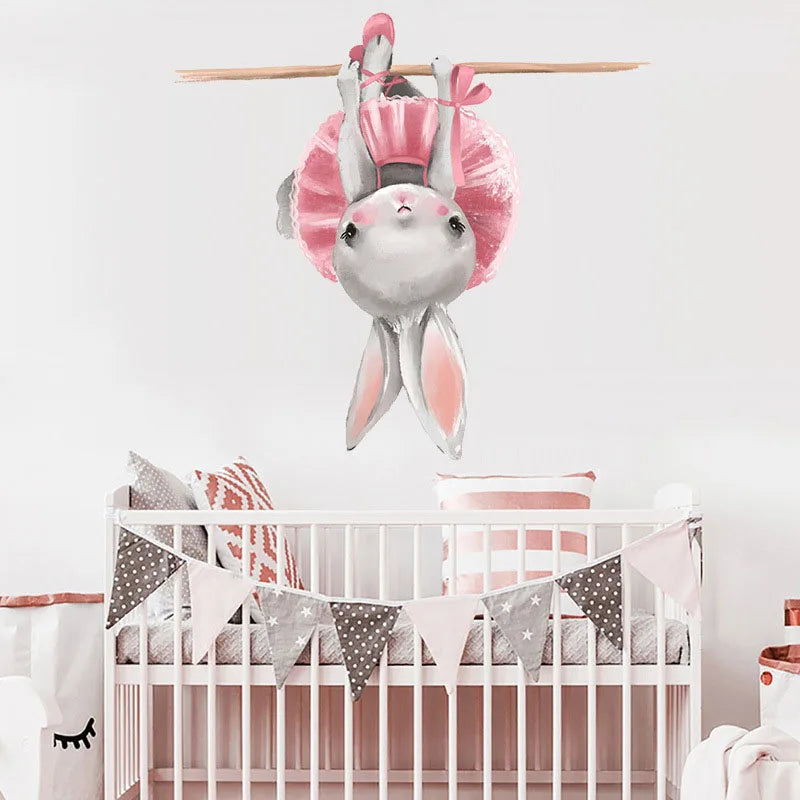Nursery Wall Stickers Removable Vinyl Decals - Bunny
