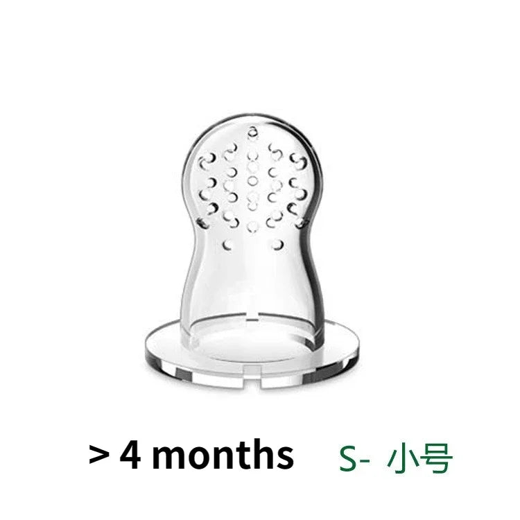 Silicone Baby Fruit Feeder with Cover