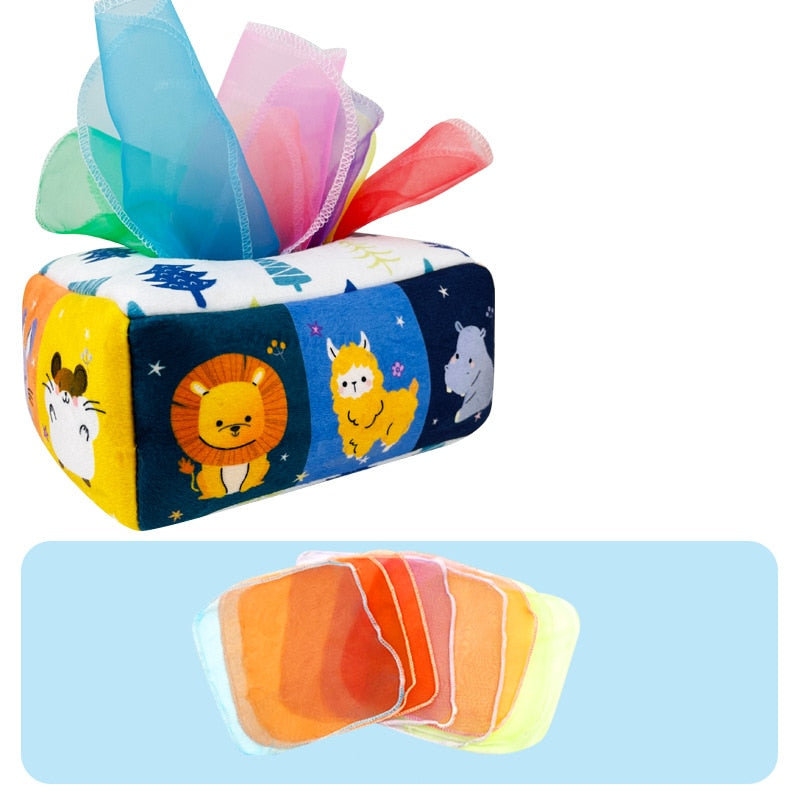 Montessori Toys Magic Tissue Box