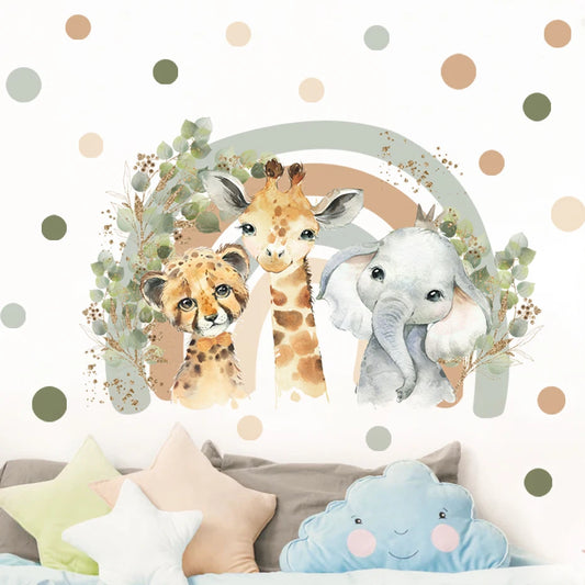 Nursery Wall Stickers Removable Vinyl Decals - Hot Air Balloons