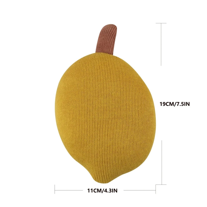 Crochet Wooden Ring Baby Teether – Animal Rattle & Soother