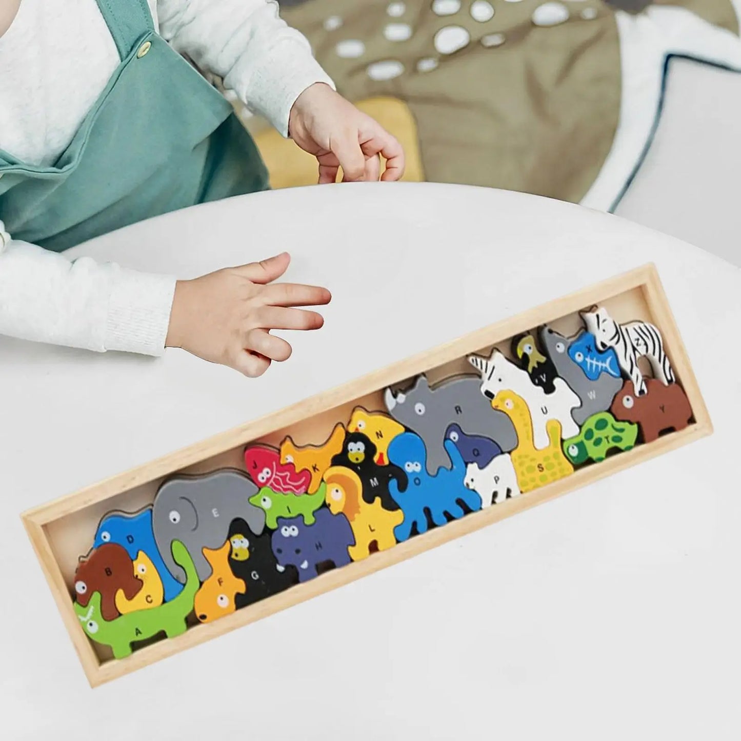 Fine Motor Skills Balance Game – Wooden Stacking Blocks