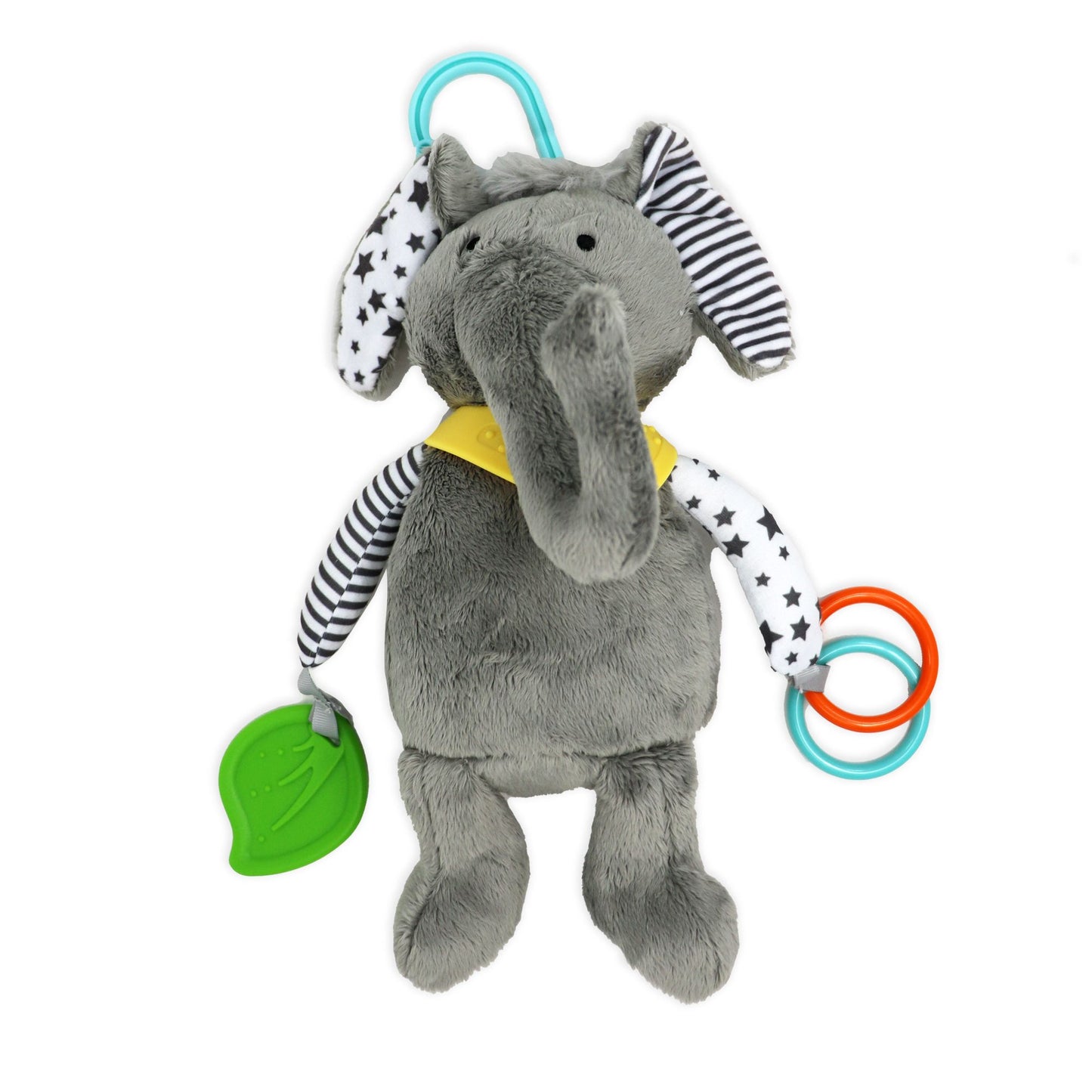 Plush Activity Toy - Grey Elephant