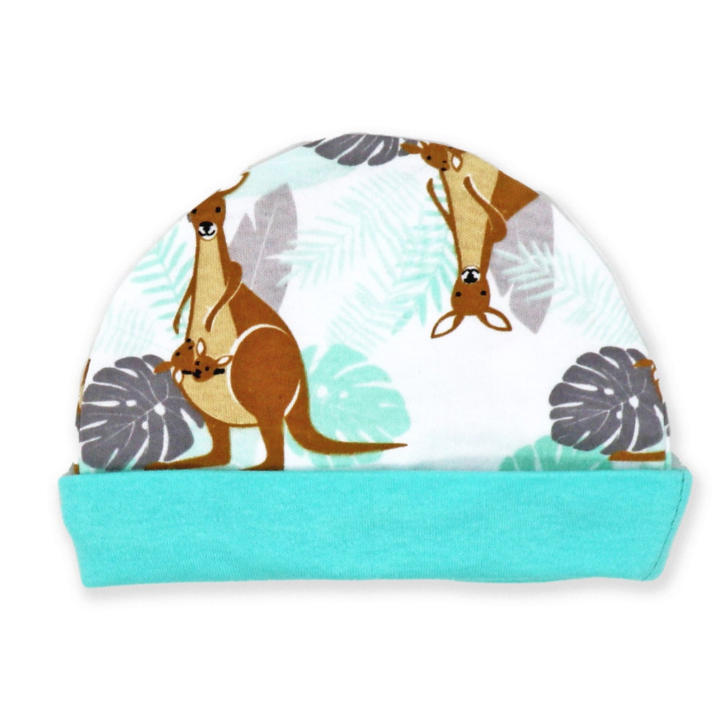 Baby's Cap, Bib and Socks Set - Kangaroo