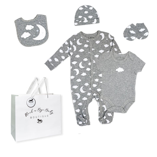 Baby Gift Set - Grey Moon