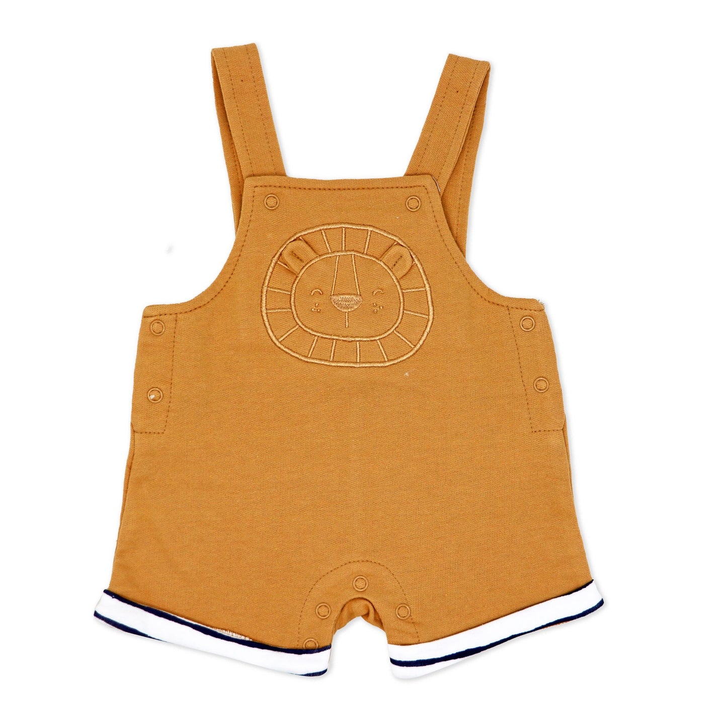 Boy's Dungaree and T-Shirt Set - Lion