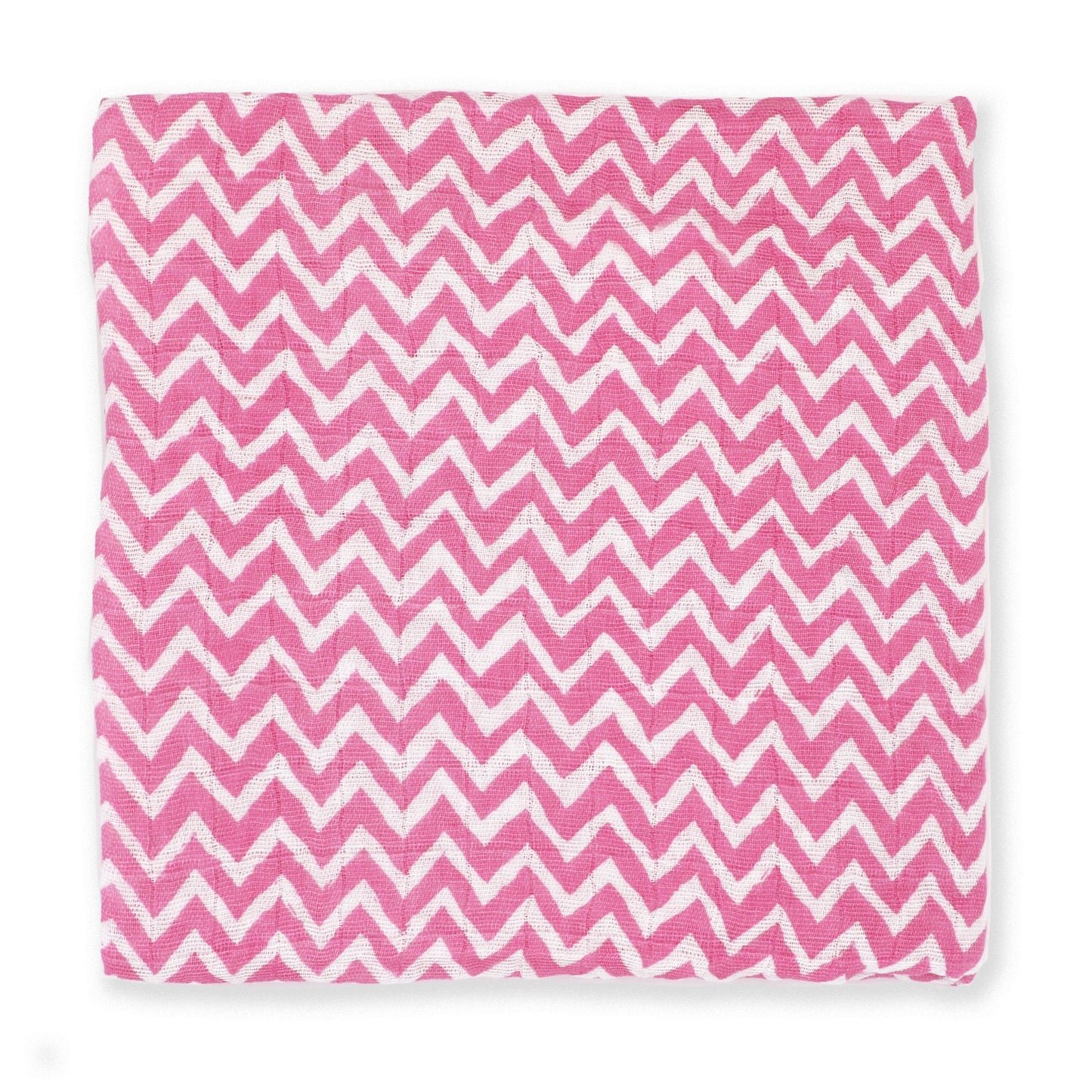 Muslin Swaddling Blanket - Pink Doodle