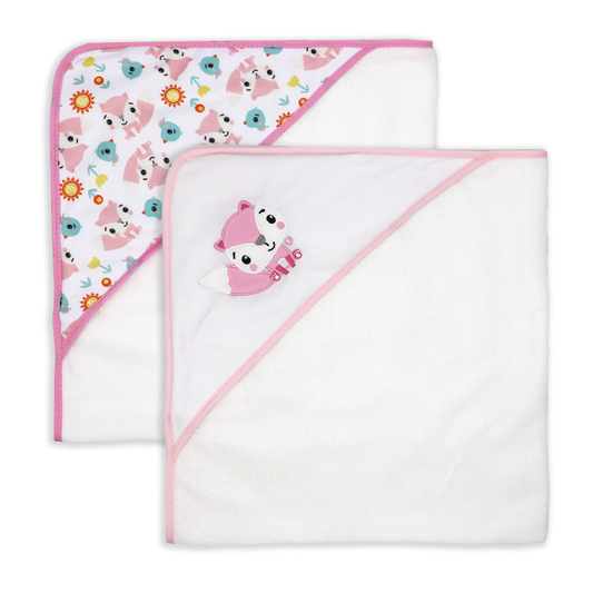 Baby's Hooded Towels - Fox