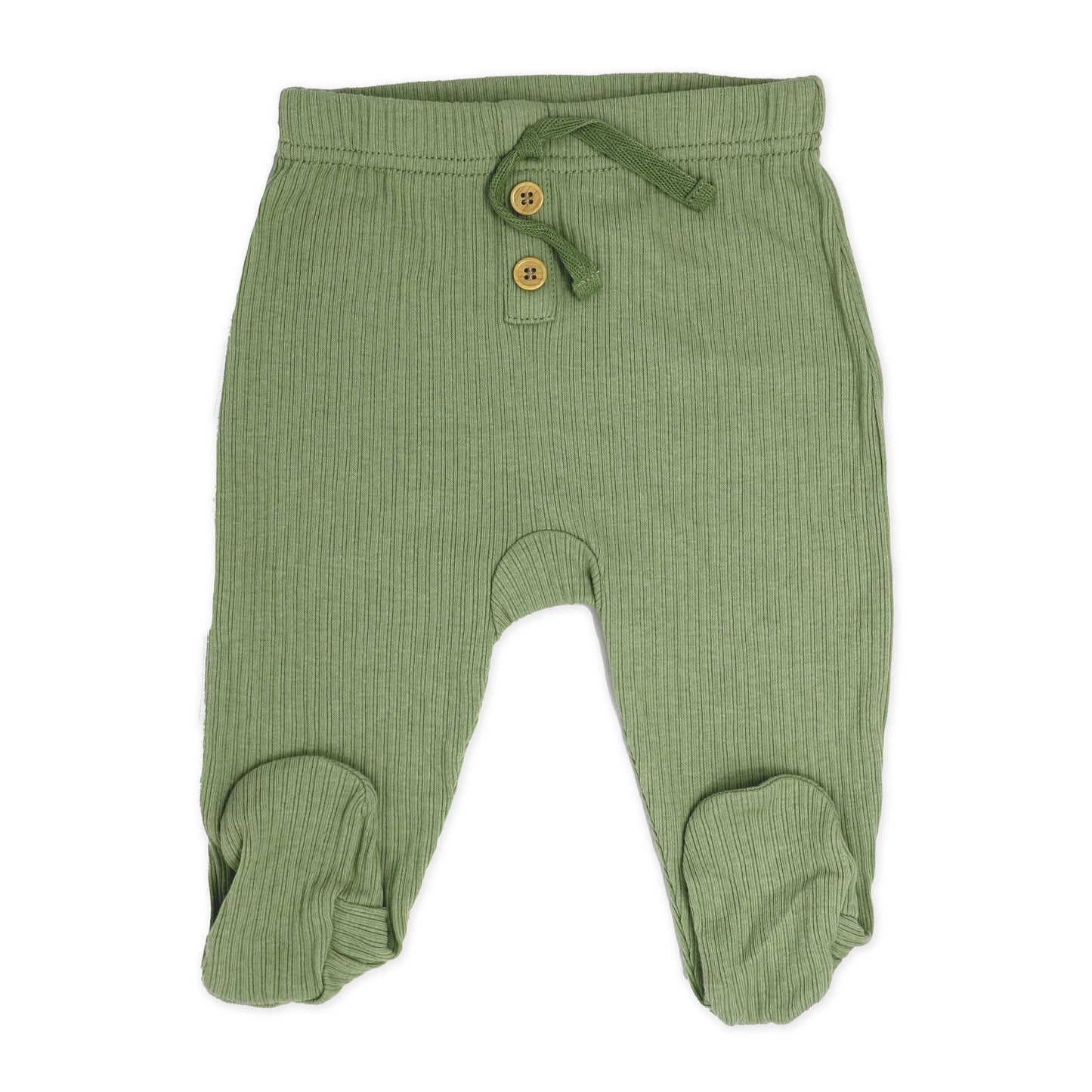 Baby Boy's Jogger Set with Hat - Green Stripes