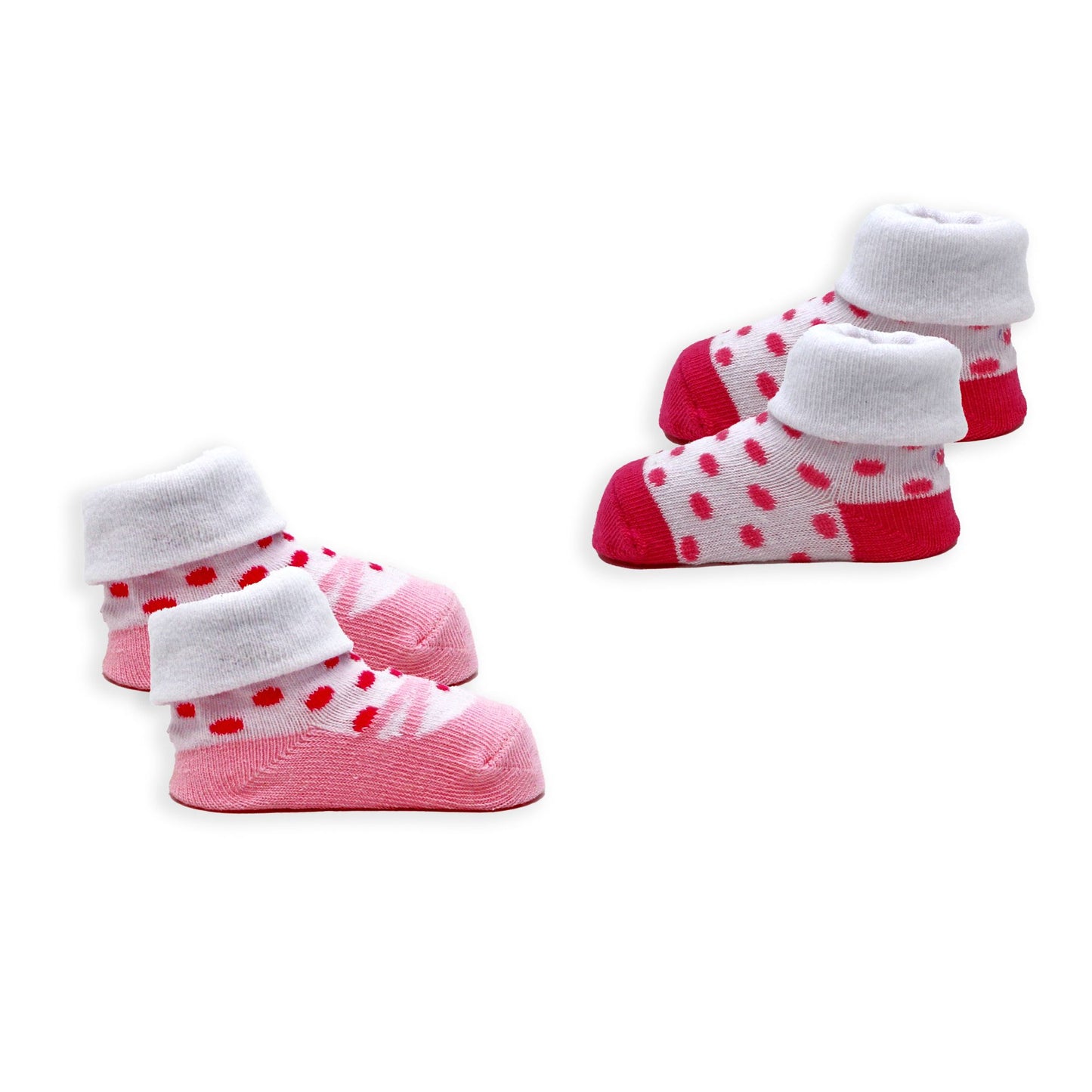 Baby's Socks - 2 Pack Pink