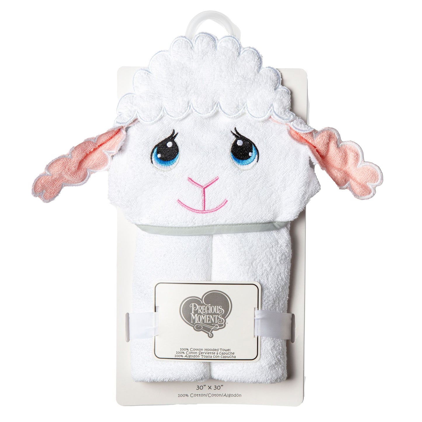 Baby's Hooded Towel - Lamb