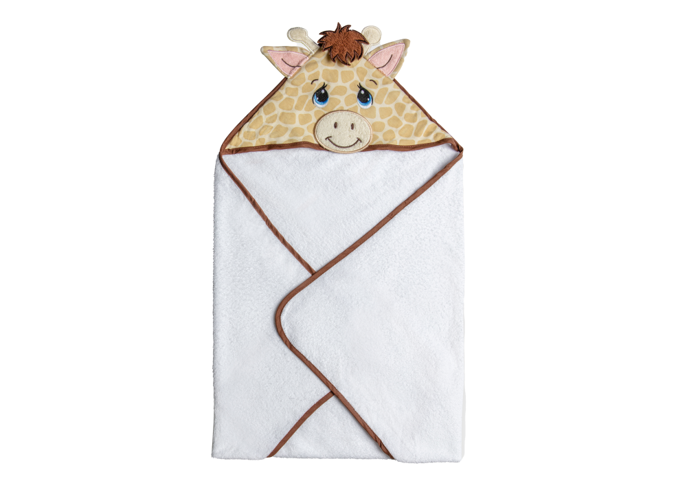 Baby's Hooded Towel - Giraffe