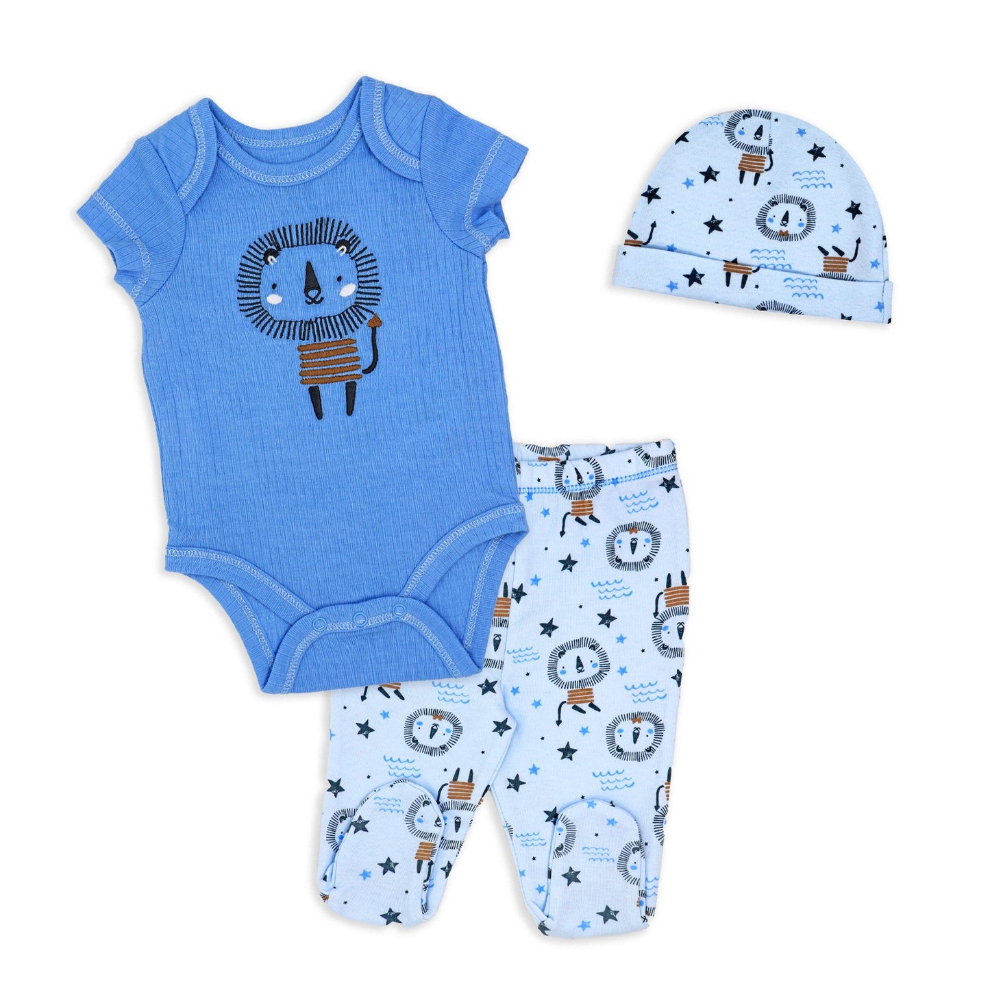 Baby Boy's Footed Jogger - Lion