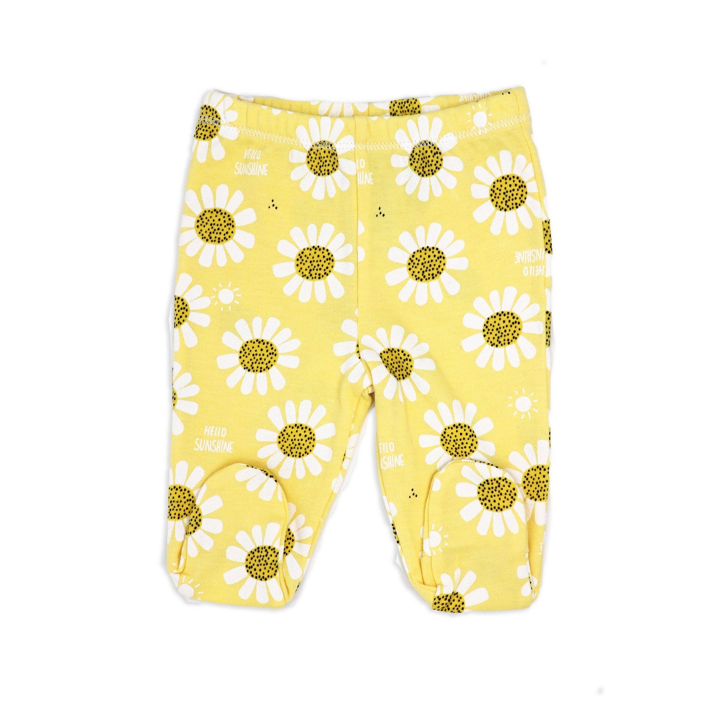 Baby Girl's Footed Jogger - Hello Sunshine