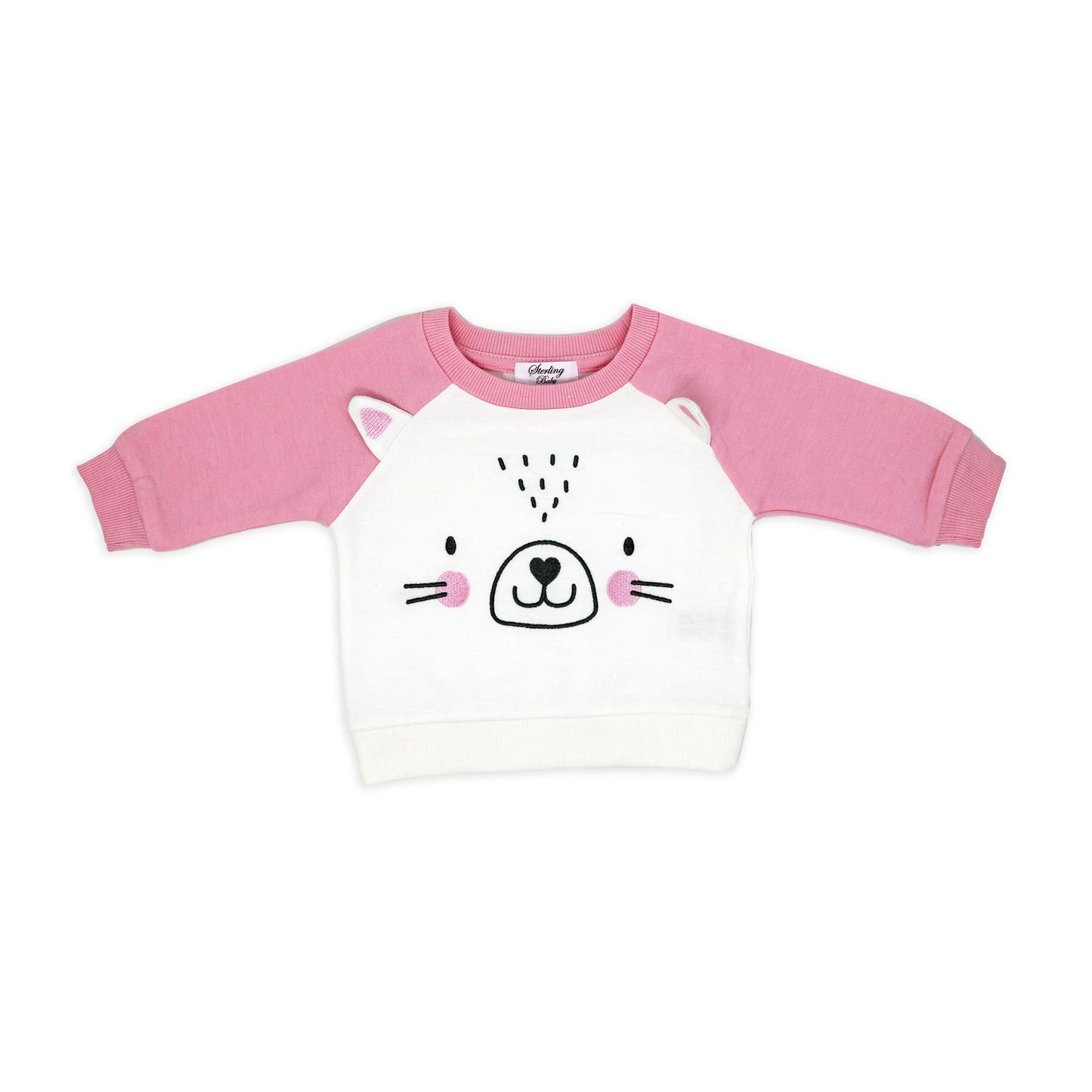 Fleece Shirt and Jogger Set - Kitty