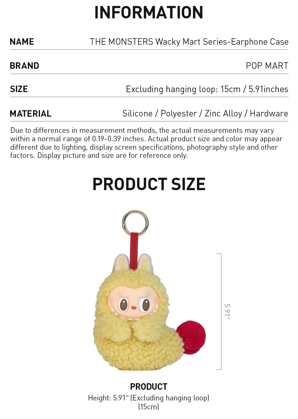 THE MONSTERS Wacky Mart Series-Earphone Case