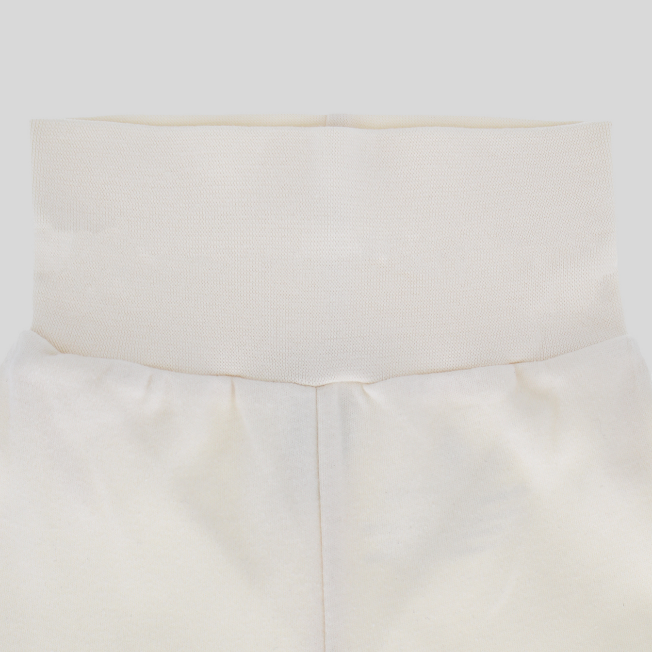 Organic Cotton Eggnog Baby Pants - ittybittybubba