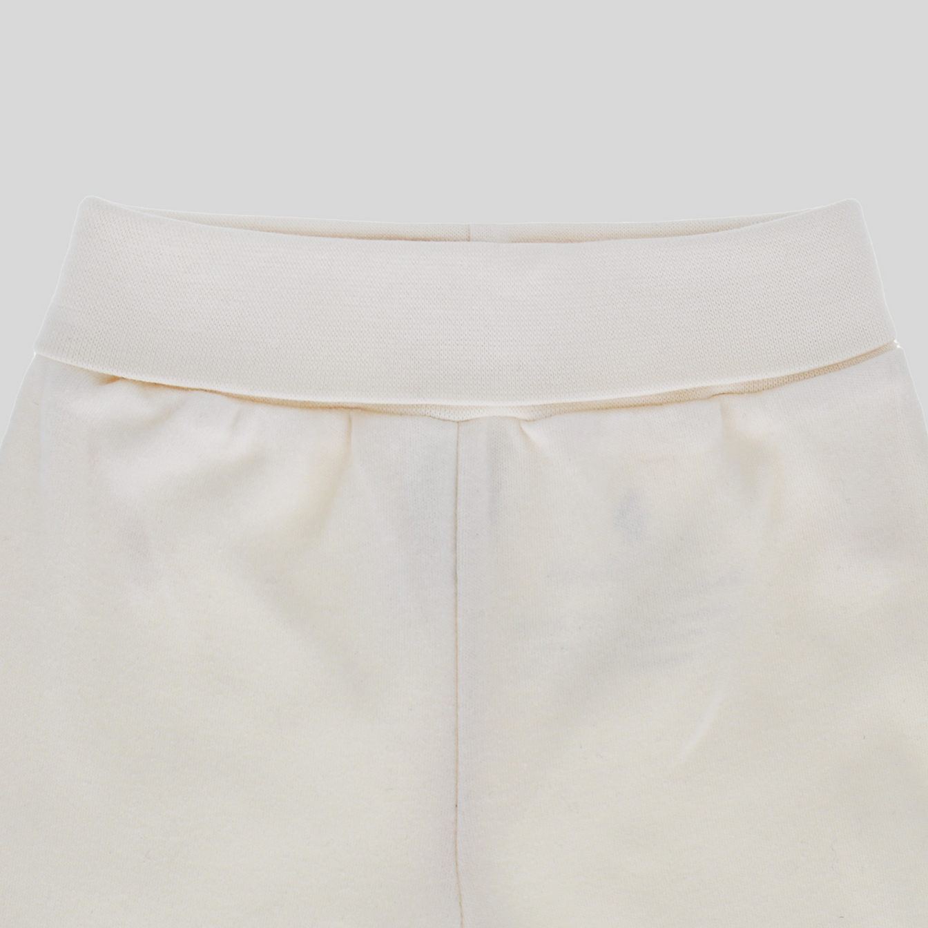 Organic Cotton Eggnog Baby Pants - ittybittybubba