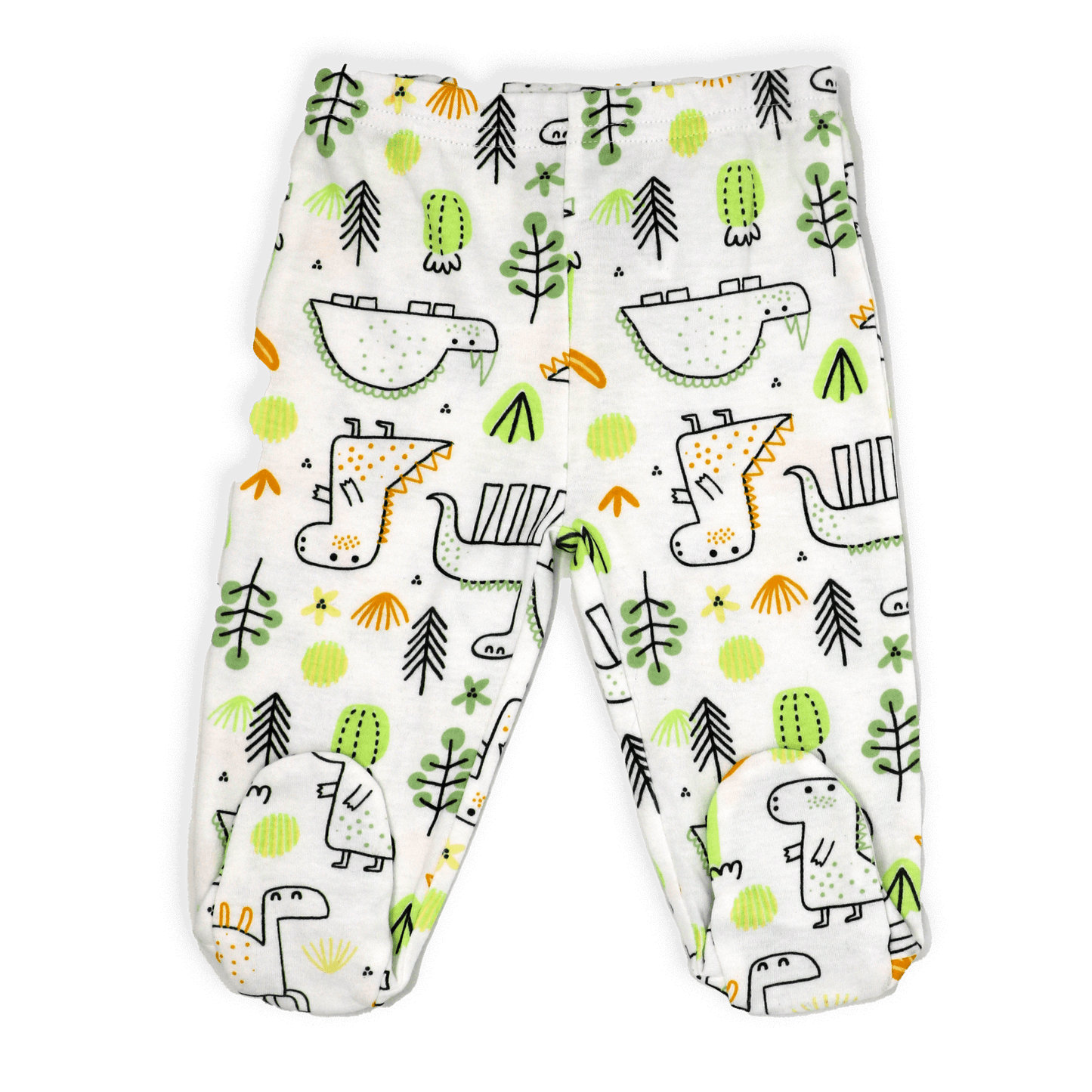 Baby Boy's Footed Jogger Set - Dinosaur