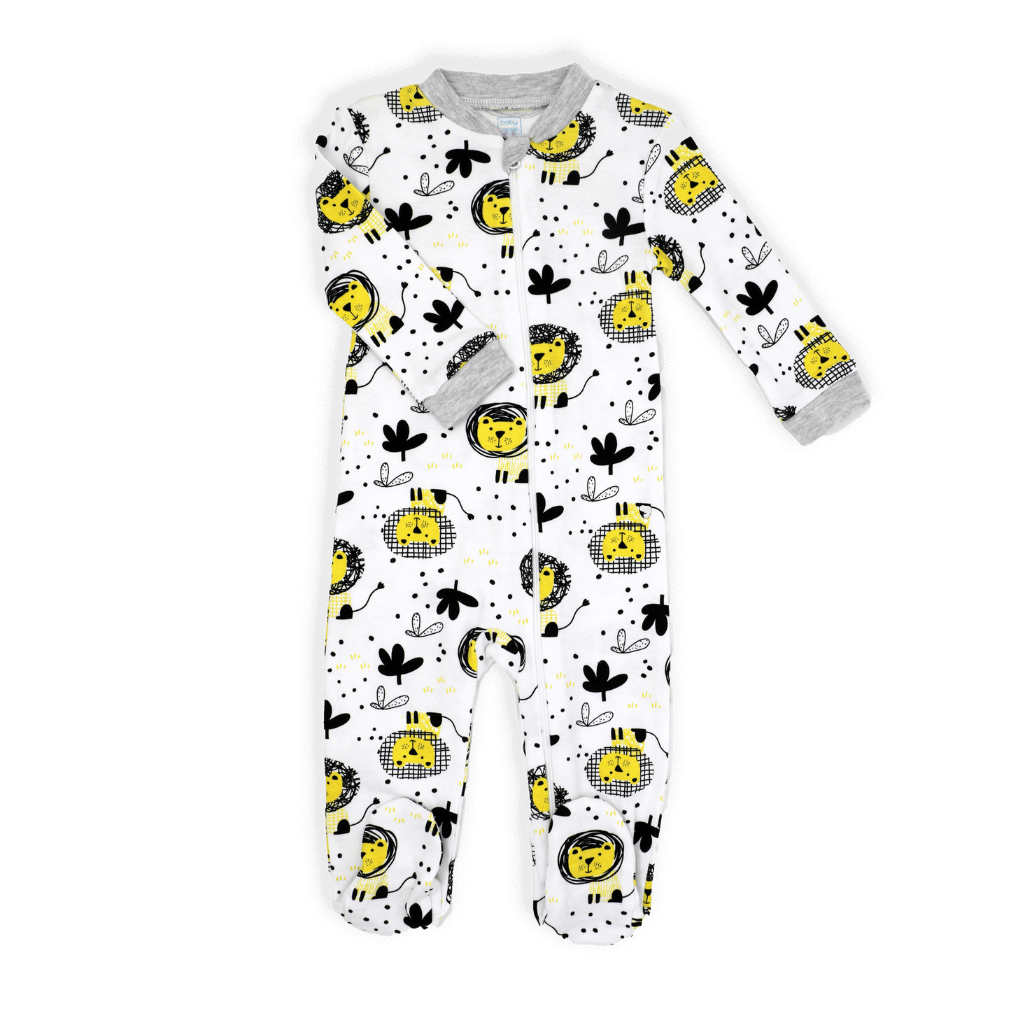 Baby Boy's Lion Coverall Bodysuit