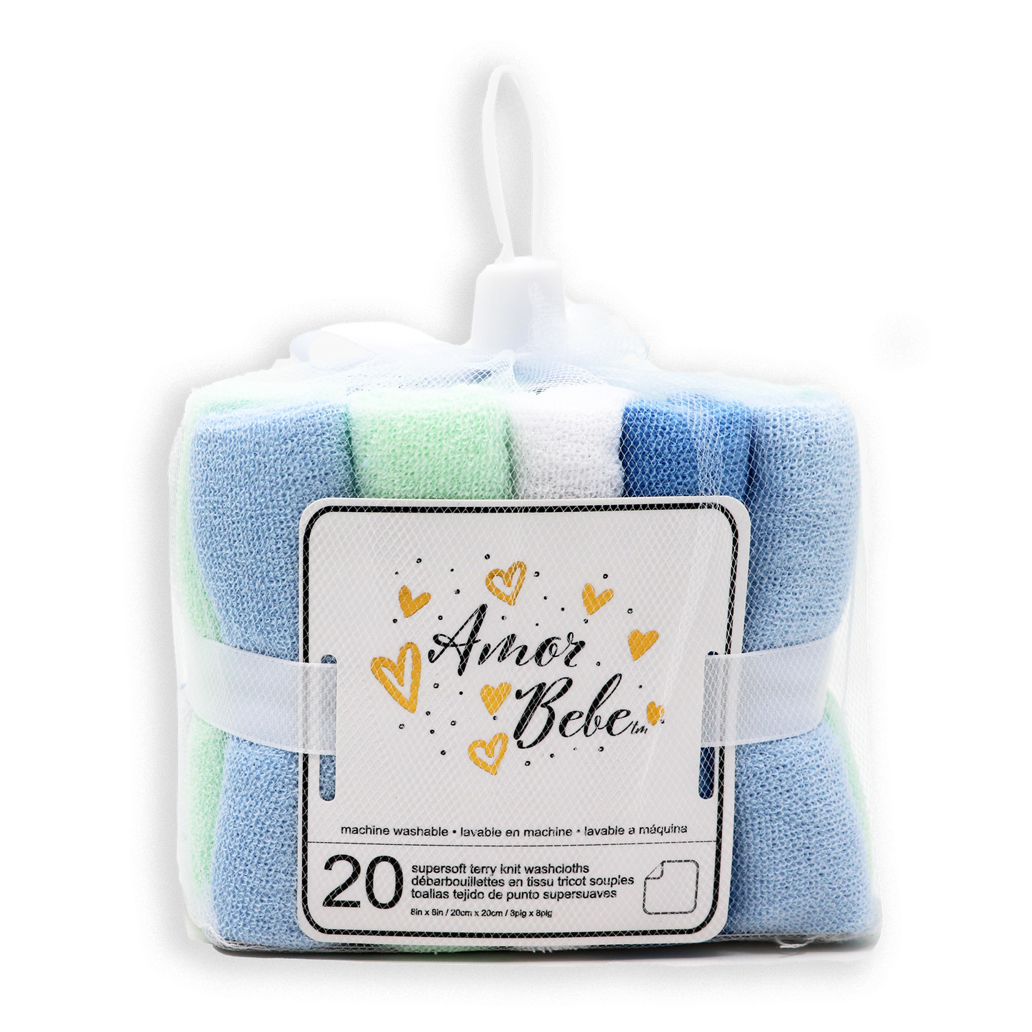 Washcloths - Blue - ittybittybubba