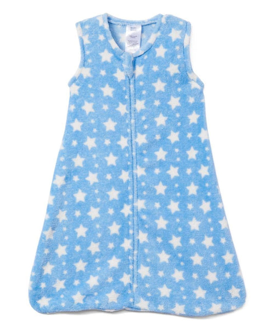 Plush Baby Sleep Sac - Stars - ittybittybubba