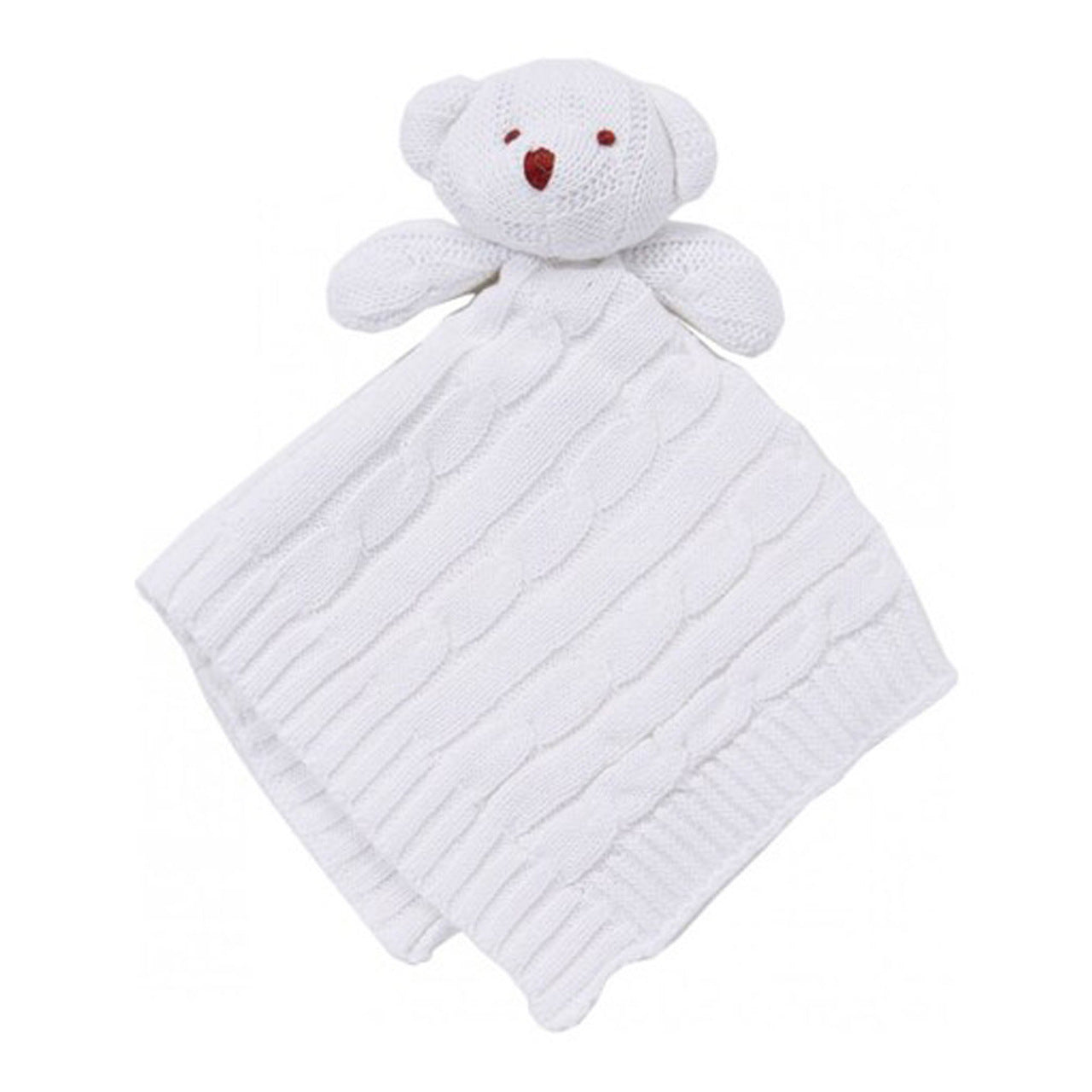 Bear Knit Security Blanket - ittybittybubba