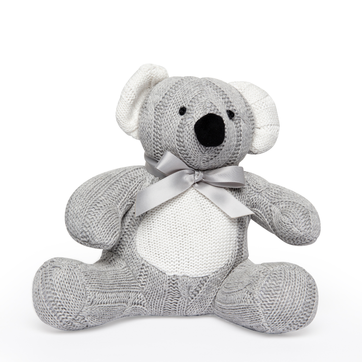 Cable-Knit Stuffed Koala - ittybittybubba