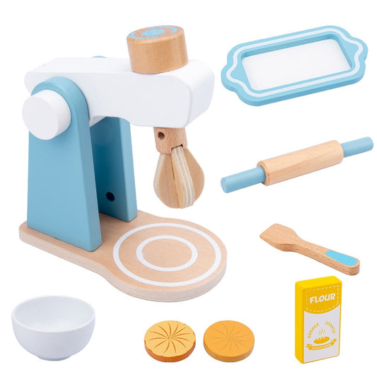 Wooden  Kitchen Toys - Mixer Set