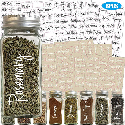 Reusable Spice Label For Pantry