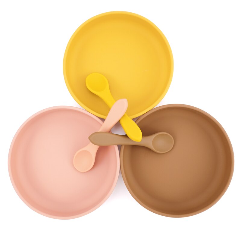 Baby Silicone Food Bowl - ittybittybubba