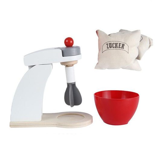 Wooden Kitchen Toy - Food Mixer