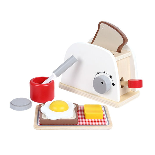 Wooden  Kitchen Toys - Toaster Set