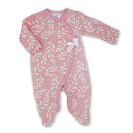 Sweet Leaves Bodysuit Sleeper - ittybittybubba