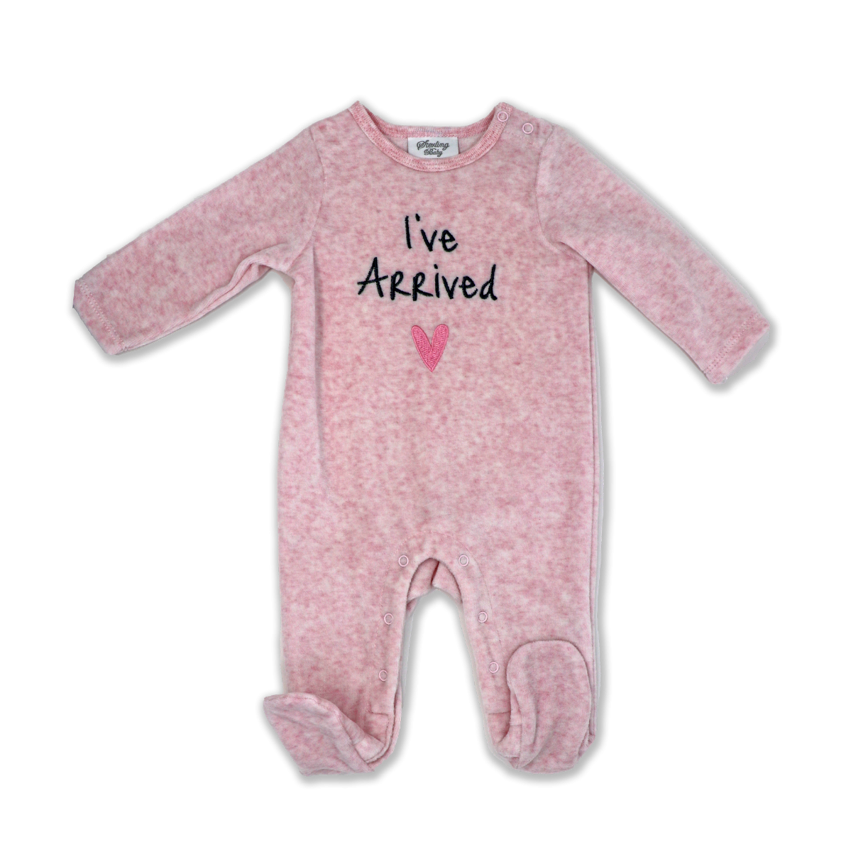 I've Arrived Baby Bodysuit Coverall - ittybittybubba