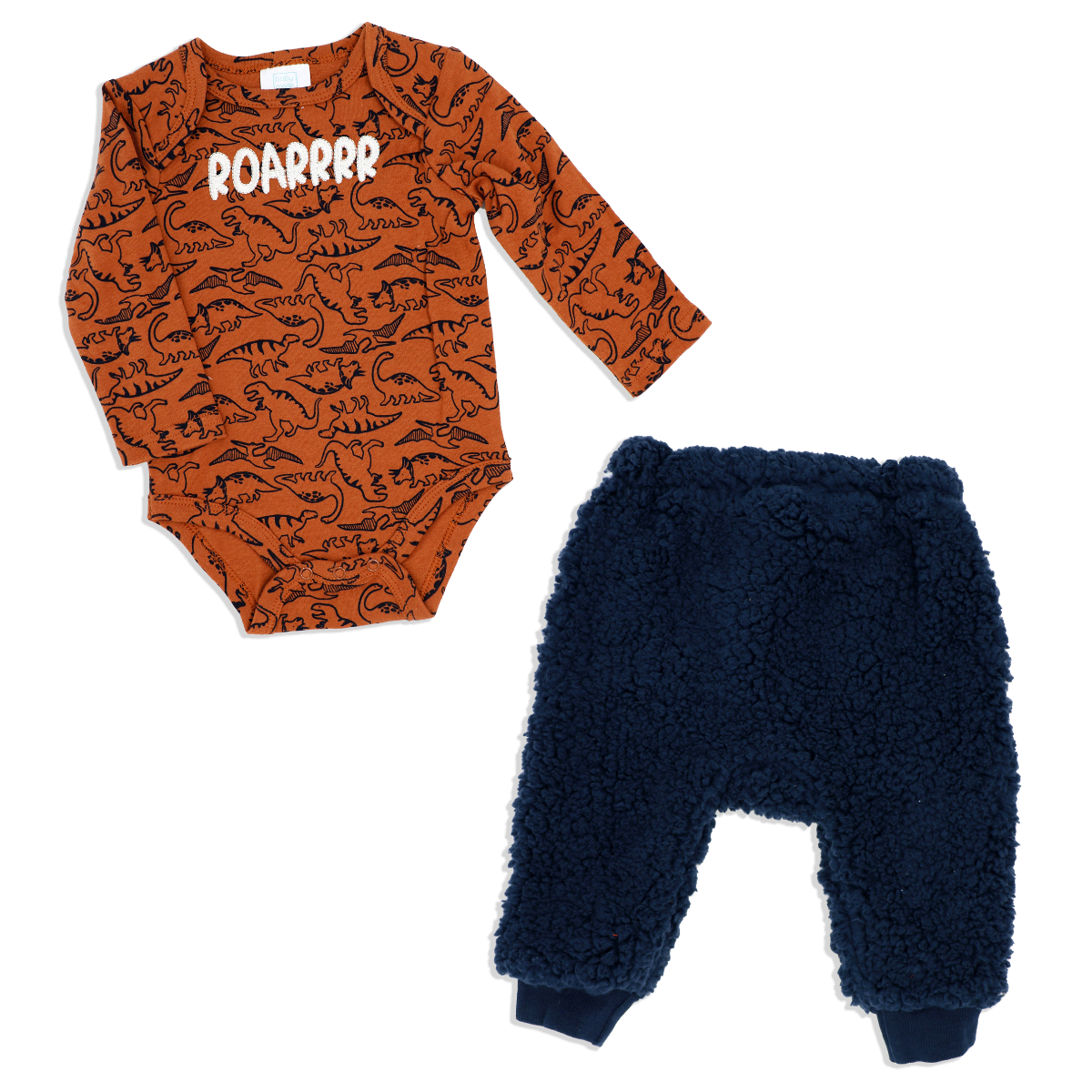 Roar Boy's Sherpa Jogger Set - ittybittybubba