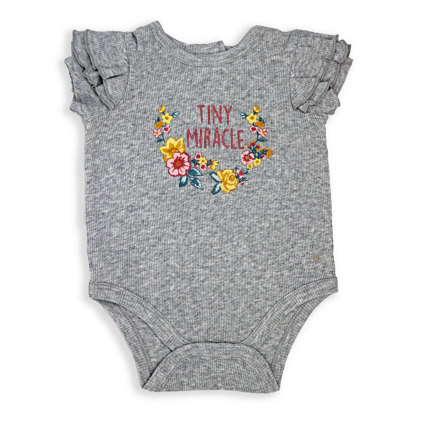 Tiny Miracle Baby Girl's Bodysuit Pant Set