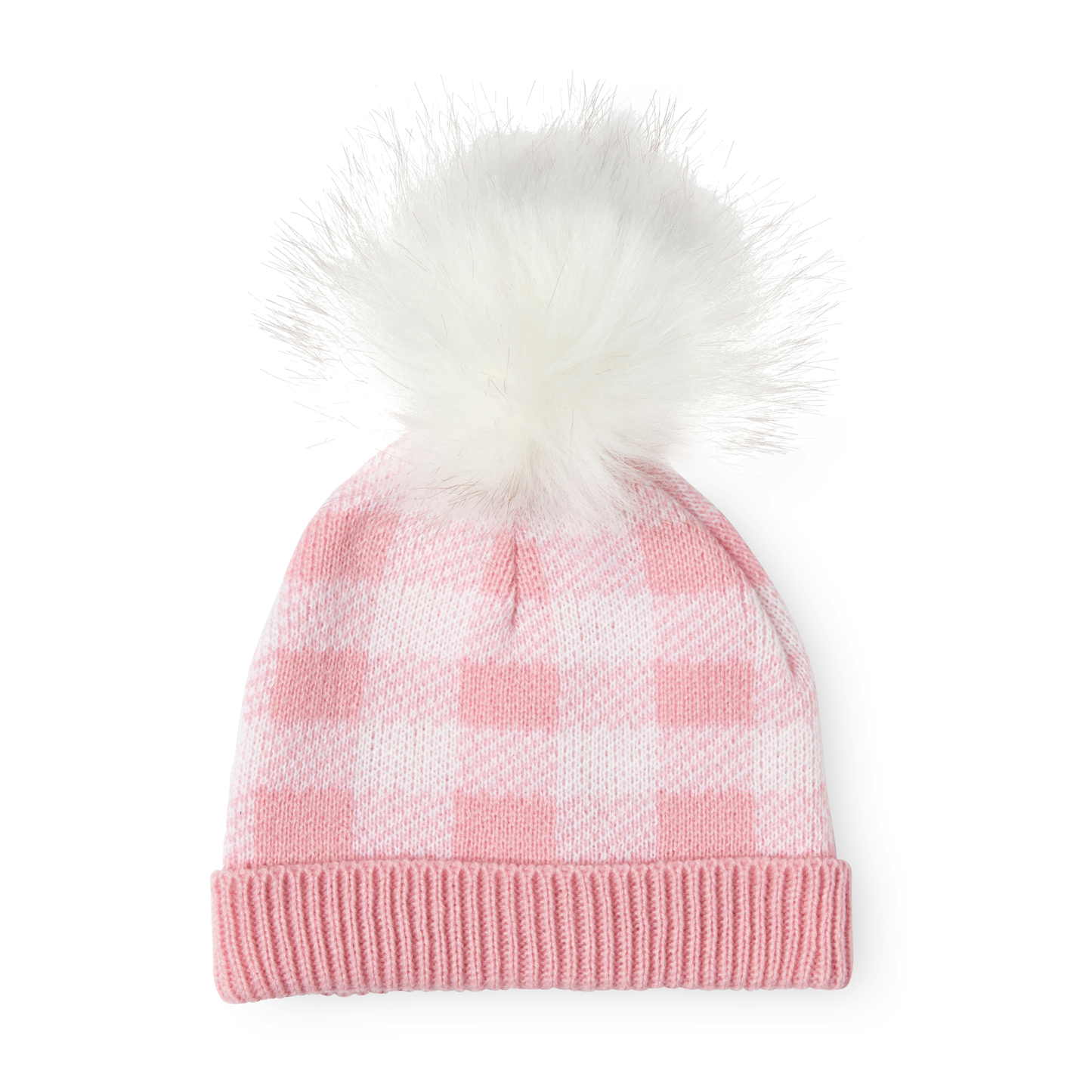 Pink Plaid Hat and Booties Set - ittybittybubba