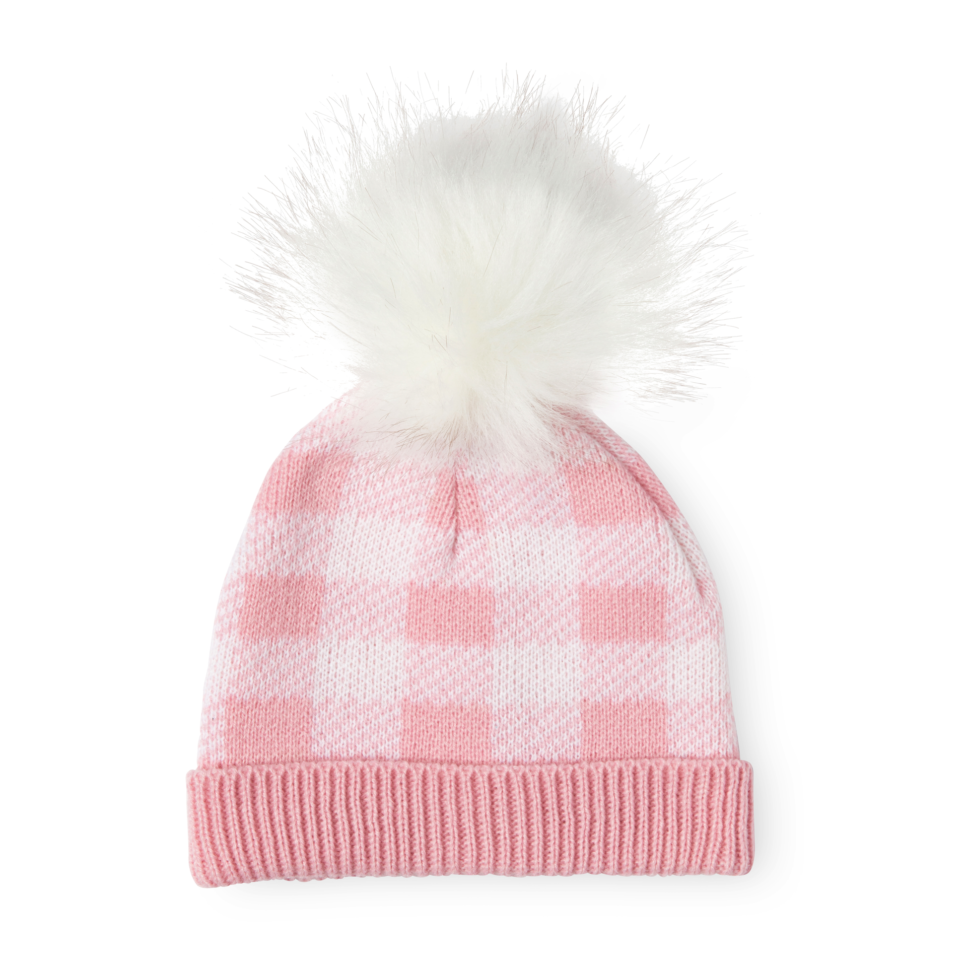 Pink Plaid Hat and Booties Set - ittybittybubba