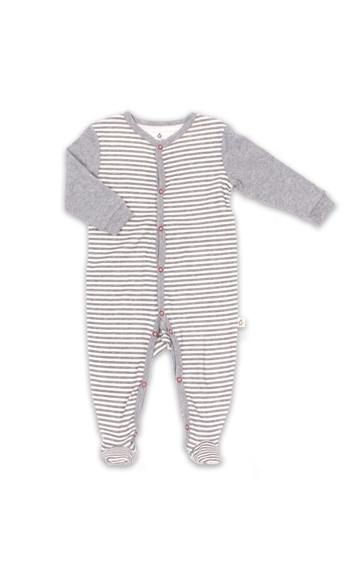 Stripes Baby Sleeper Bodysuit - ittybittybubba