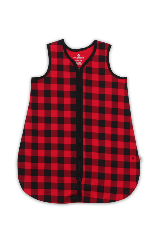 Buffalo Plaid Baby Sleep Sac - ittybittybubba