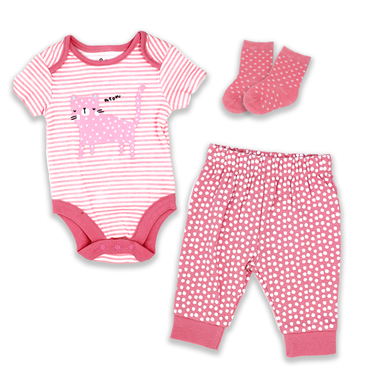 Cat Jogger Set - ittybittybubba