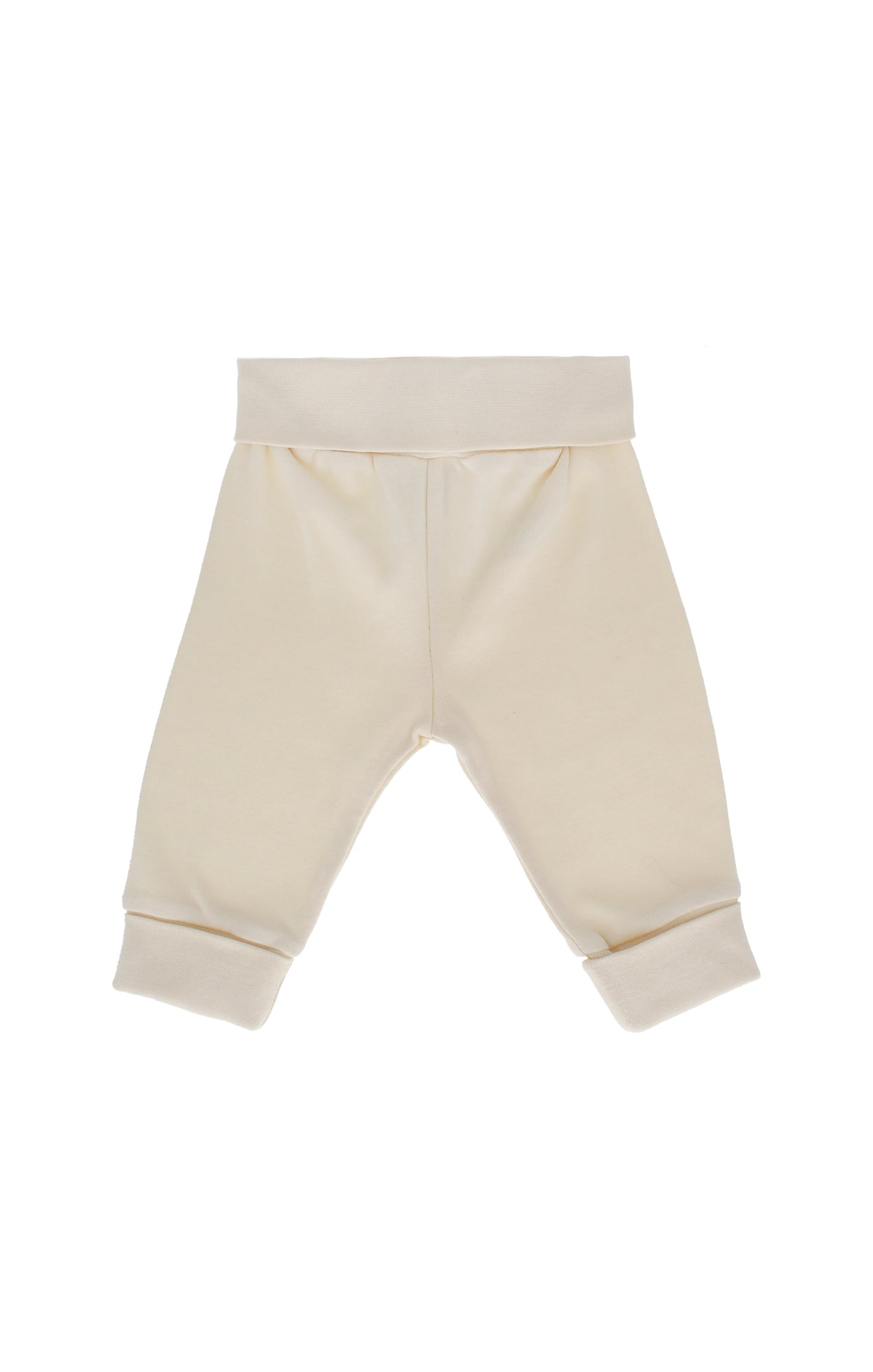 Organic Cotton Eggnog Baby Pants - ittybittybubba