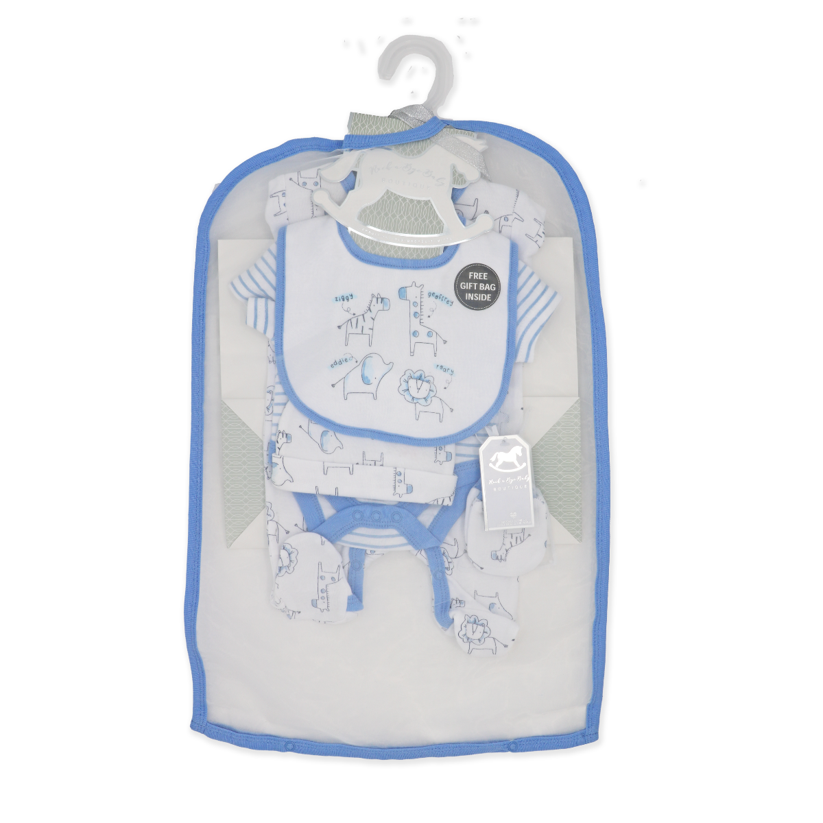 Zoo Animals Mesh Bag Set - ittybittybubba